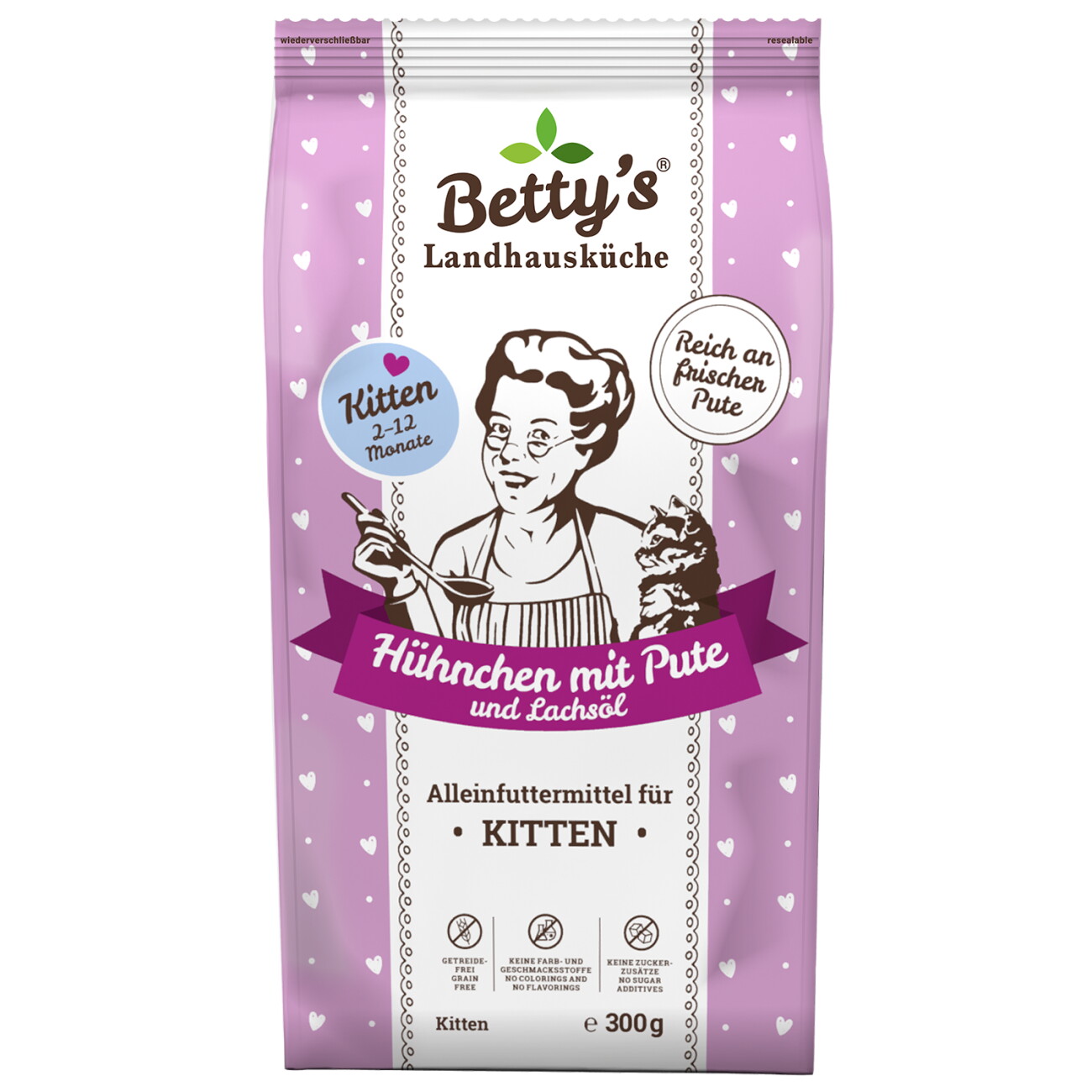 Betty's Landhausküche Trockenfutter Hühnchen mit Pute 300 g