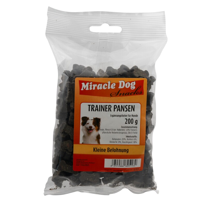 Miracle Dog Trainer Pansen 18 x 200g