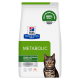 Zak Hill's Prescription Diet METABOLIC kattenvoer — voor gewichts- en diabetesbeheer; 88% badge 'afgevallen thuis'; gestreepte kat