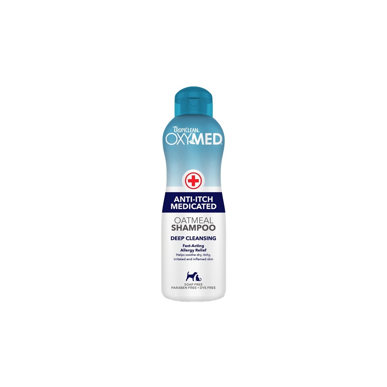 Tropiclean OxyMed Anti-Itch Medicated Oatmeal Shampoo 355 ml