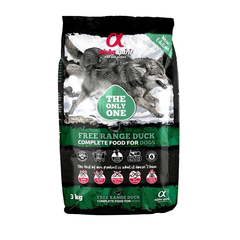 alpha spirit Dog Freiland-Ente 3 kg