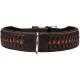 Halsband Solid Education Exclusive dunkelbraun 55 cm