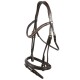 Hans Melzer Trense Mechtersen braun/messing Pony