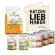 Sparset für ernährungssensible Katzen: Trocken- Nassfutter