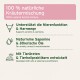 Tieretikett: '100% natürliche Kräutermischung / 100% natural herbal mixture' — unterstützt Nieren- und Harnwegsgesundheit; Saponine & ätherische Öle; in Zusammenarbeit mit Tierärzten entwickelt.