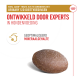 Royal Canin hondensnack met een bruine, ovale vorm, met tekst over compatibiliteit met urine dieet en geoptimaliseerde mineraalinhoud.