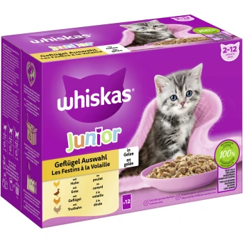 Multipack Junior Geflügel Auswahl in Gelee 12 x 85g