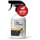 Eine 500ml Sprühflasche mit der Aufschrift "REAVET URIN STOPPER" mit einem roten "SOFORT EFFEKT" Aufkleber, hergestellt in Deutschland, verhindert das Markieren von Haustieren.