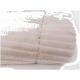 Weiches, plüschiges Haustierbett in hellbeige mit einer gesteppten Textur, ideal für den Komfort von Haustieren.