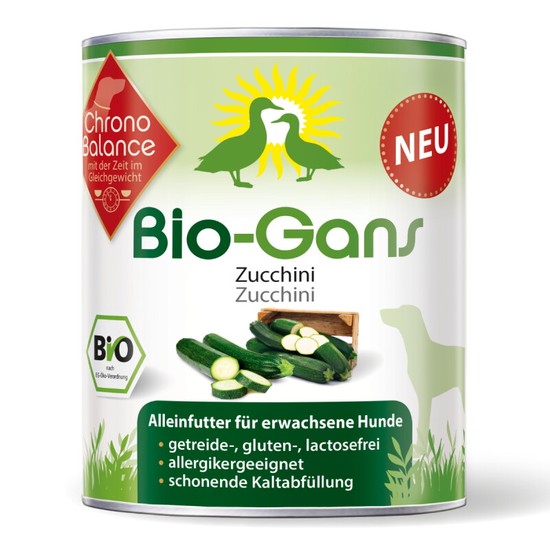 ChronoBalance Alleinfutter Gans mit Zucchini 800 g