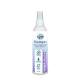 Flasche Bellfor Shampoo mit der Aufschrift "Gegen Parasiten" (Against Parasites) mit Sprühdüse, 250 ml, mit einem lila und weißen Design.