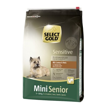 SELECT GOLD Sensitive Senior Mini Lamm & Reis 4 kg