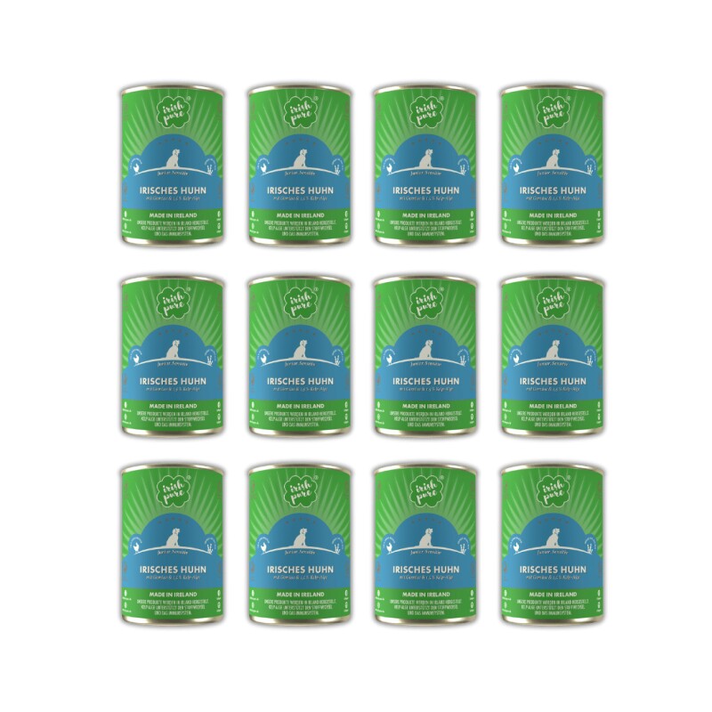 Irish Pure Nassfutter Irisches Huhn (Junior)