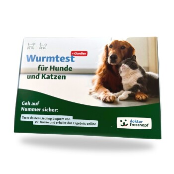 Fressnapf Dr. Wurm- & Giardientest für Hunde und Katzen