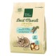 Paquet de Real Nature Best Muesli pour souris, avec une illustration d'une souris et du texte en plusieurs langues sur les ingrédients et la nutrition.