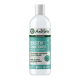 AniForte Sensitive Conditioner für Haustiere in einer türkisfarbenen Flasche, beschriftet in Deutsch und Englisch, fördert feuchtigkeitsspendende und juckreizlindernde Vorteile.