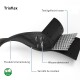 veganes Hundehalsband schwarz XS