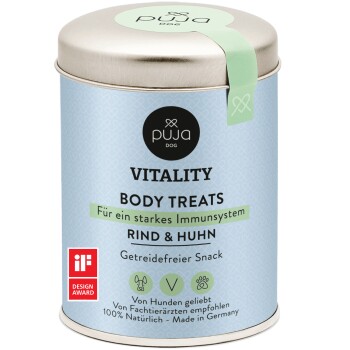 PUJA Snacks Vitality Body für Hunde 150g