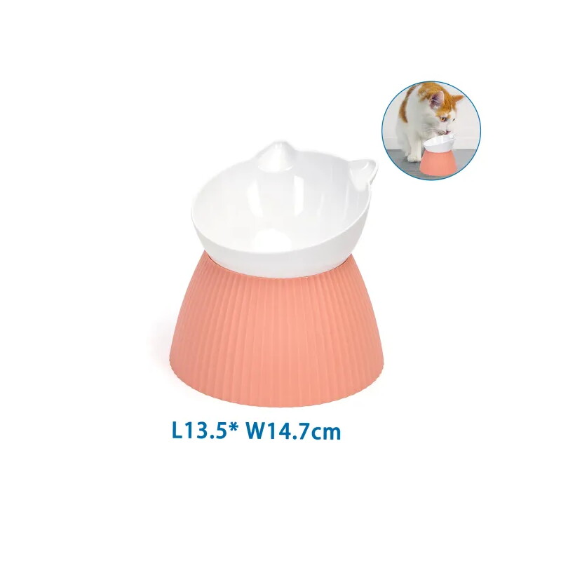 nobleza – Erhöhter Katzennapf rosa