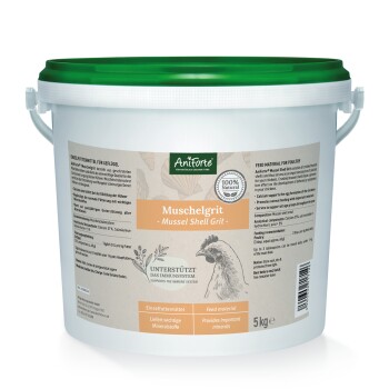 Aniforte Muschelgrit für Hühner 5kg FRESSNAPF