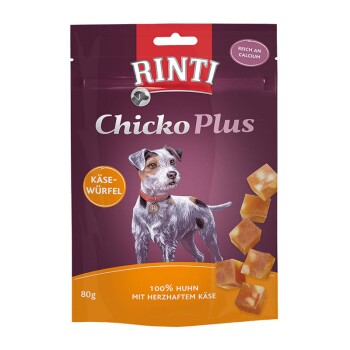 Chicko Plus 12 x 80 g Ser i kurczak