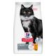 Hill's Science Plan Katzenfutterbeutel mit schwarz-weißem Kater, beschriftet Sterilised Cat Mature Adult 7+ und mit Huhn