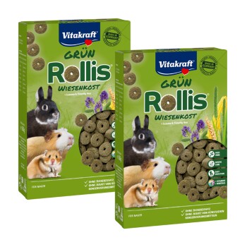 Grün-Rollis für Nager 2x500 g