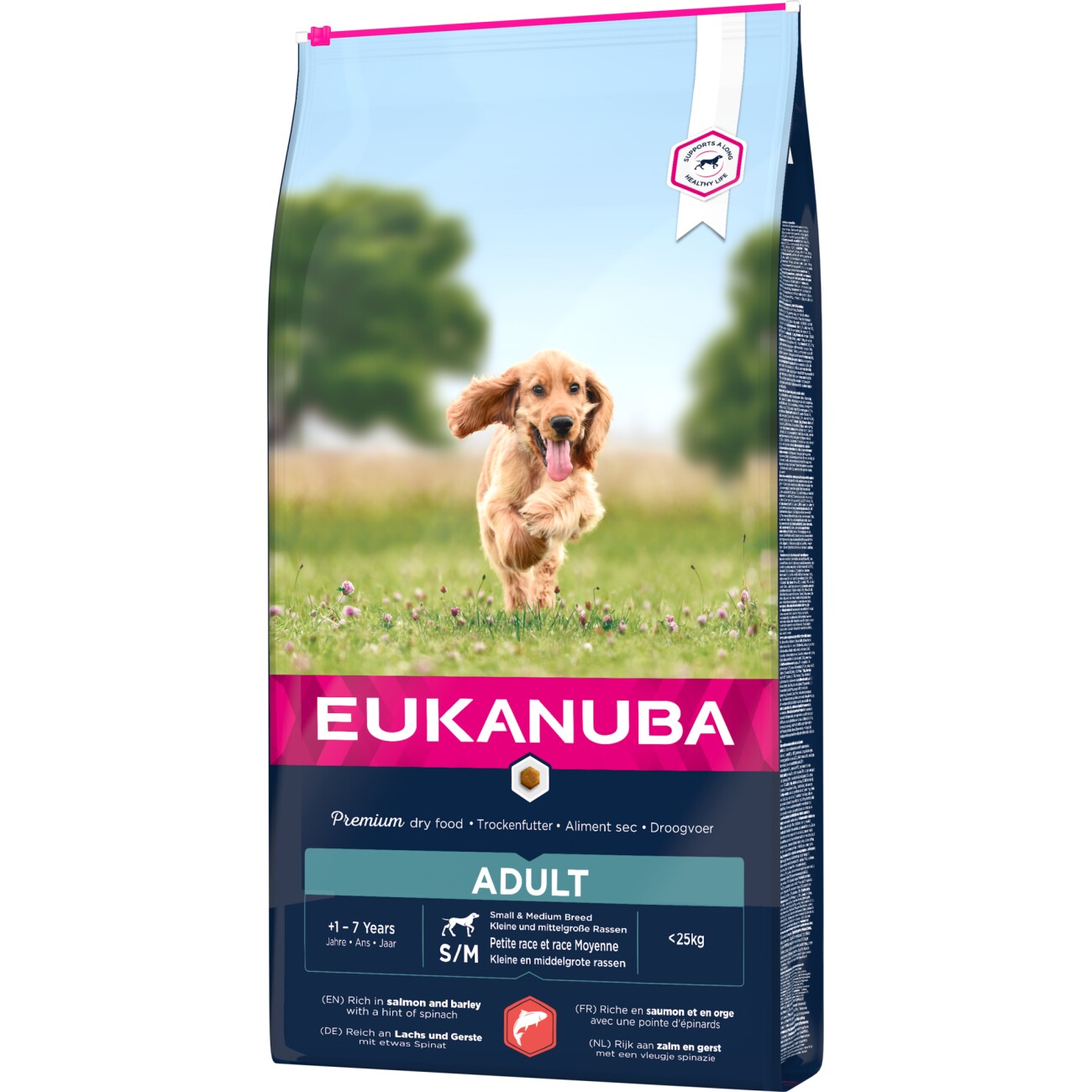 EUKANUBA Adult Small Medium Breed Saumon 12 kg MAXI ZOO