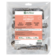 Aniforte Lachs-Haut-Hundeleckerlis-Packung mit Hundillustration, beschriftet mit "100 % Natürlich" und "Natürliche Belohnung" in Deutsch und Englisch.