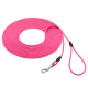 bio-leine bis 25kg Biothane Schleppleine leuchtendes rosa 20 m