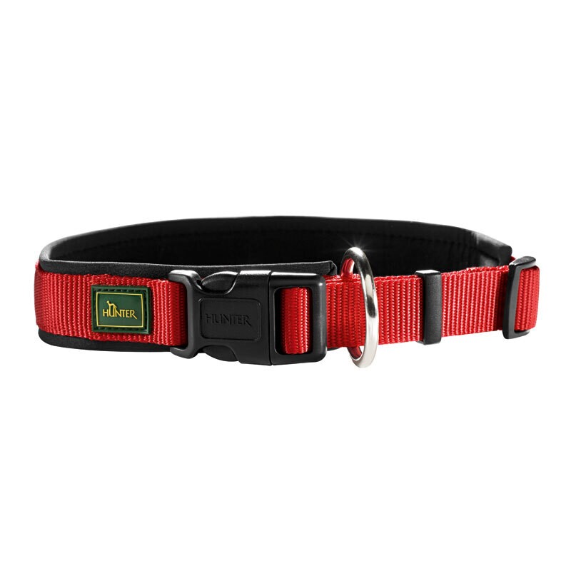 Hunter Halsung Neopren Vario Plus Rot/ Schwarz 35 Cm