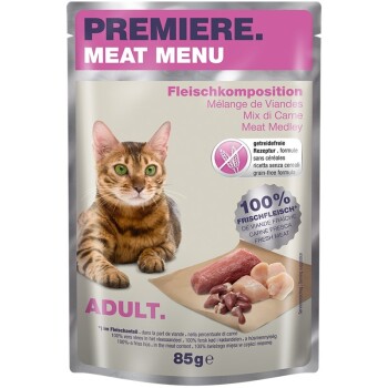 Meat Menu Adult Vleessamenstelling 12x85 g
