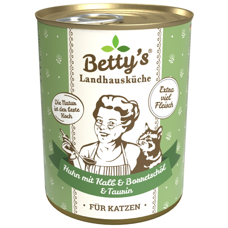Betty's Landhausküche Huhn mit Kalb & Borretschöl 6x400 g