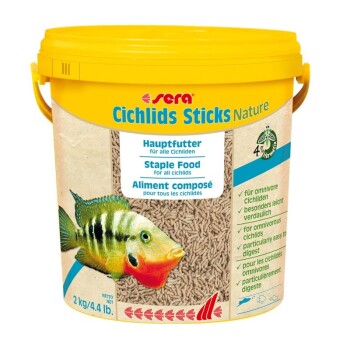 Sera Cichlids Sticks Nature 10l