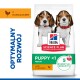 Opakowanie karmy Hill's Science Plan dla szczeniąt (PUPPY <1 MEDIUM) z kurczakiem, 5 podstawowych korzyści, 'OPTYMALNY ROZWÓJ'