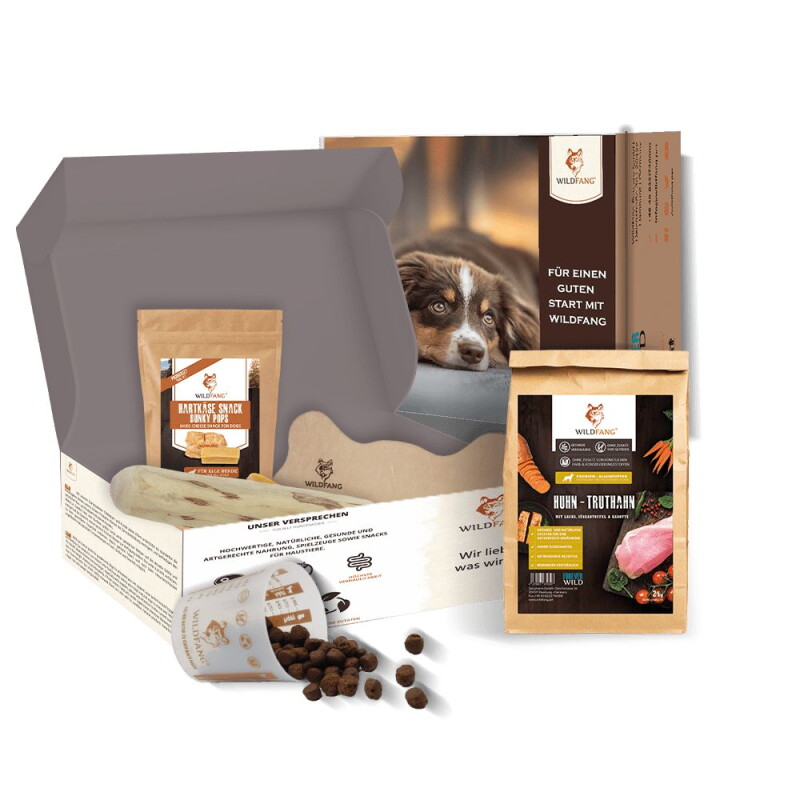 Wildfang Welpen Paket "Willkommen Fellnase" S