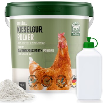 Kieselgur Pulver inkl. Stäuberflasche 2kg