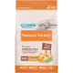 Sac de nourriture pour chiots Nature's Variety pour races moyennes/maxi, 10 kg, avec poulet désossé, céréales saines, protéines et bienfaits pour la digestibilité.