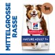 Hill's Science Plan Hundefutterbeutel für reife Erwachsene 7+, mit Lamm als Hauptzutat und einem vom Tierarzt empfohlenen Etikett.
