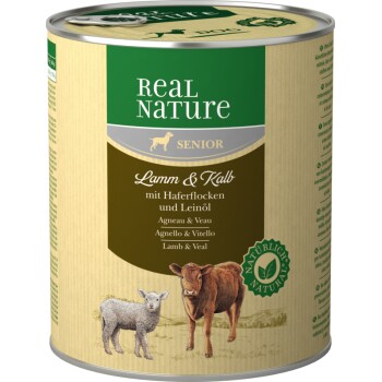 REAL NATURE Senior Lamm & Kalb 12×800 g