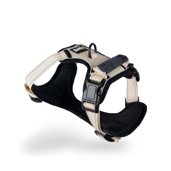 Hundegeschirr beige L
