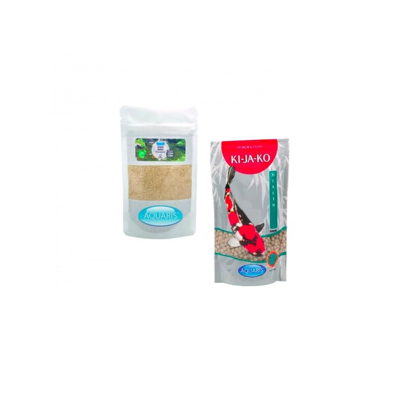 AQUARIS Sparset Premium-Koifutter Health und natürliche Teichpflege