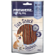Un paquet de friandises pour chiens présentant un corgi et le texte "Premiere. I ❤️ my dog" et "Fun Snack Sandwich" avec une saveur "Poulet avec poisson."