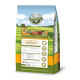 Ein 7,5 kg Sack BELFOR Hundefutter mit der Aufschrift "HEIDE-SCHMAUS", vor einer malerischen Landschaft und einem Premium-Qualitätssiegel.