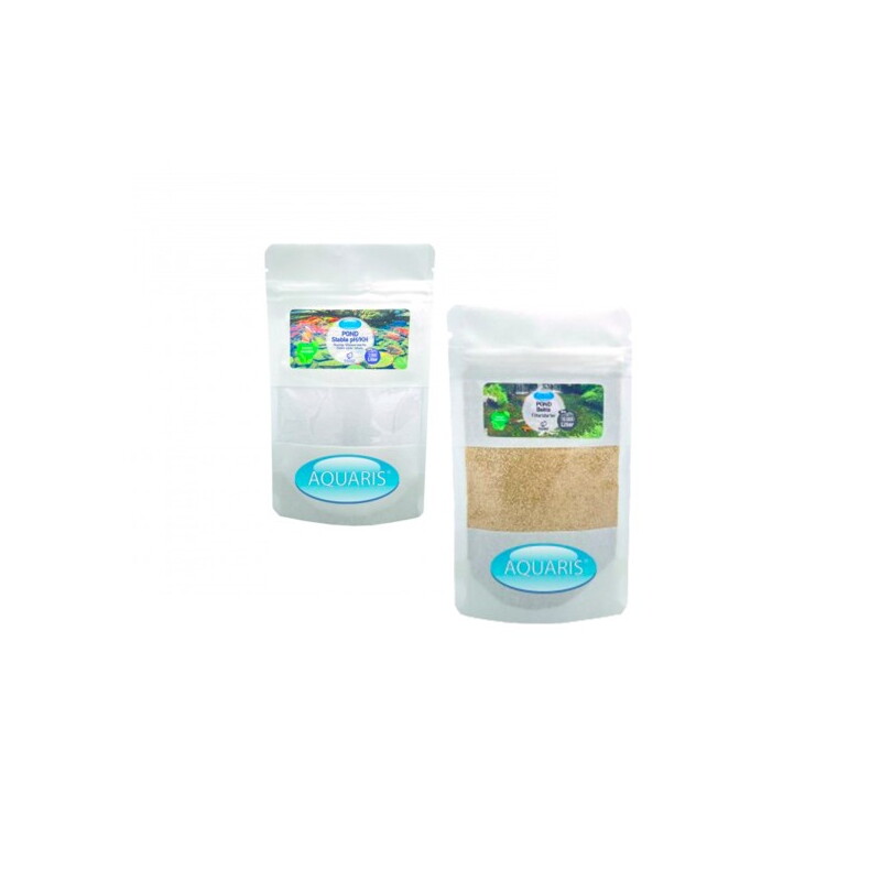 AQUARIS Sparset für optimale Wasserwerte - POND Stable pH/KH 250g + POND Bakto 50g