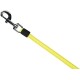 Reflect retractable leash black/ yellow S