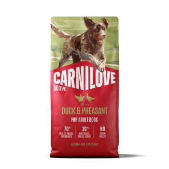Carnilove Active Chien Canard & Faisan pour Adultes 12 kg