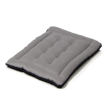 gepolsterte Wendedecke Shepherd schwarz/ grau L