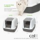 Katzentoilette mit Dach und Airsift-Filtersystem - Jumbo