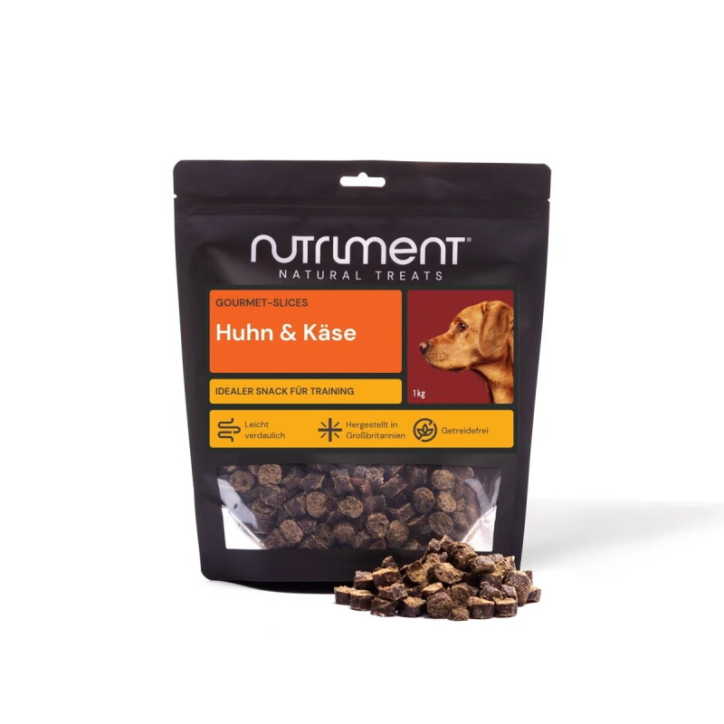 Nutriment Gourmet Slices Huhn & Käse 1 kg